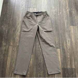 Lululemon utilitech pull on pants medium gray/sand color